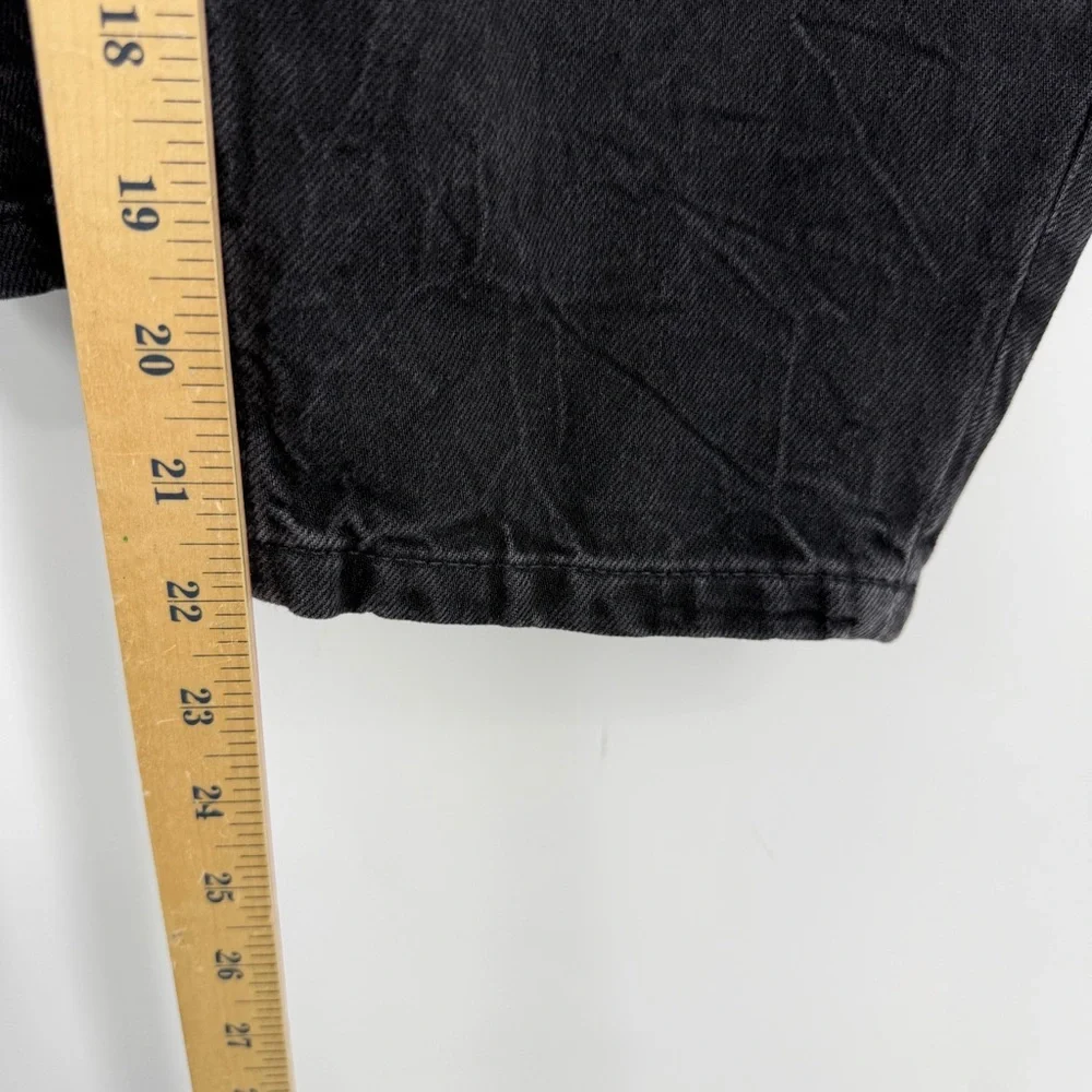 NWT Gap girls baggy barrel‎ jeans size sz M 8 black wash